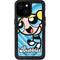 Cartoon Network Powerpuff Girls Bubbles Blue Hearts iPhone 15 Waterproof Case